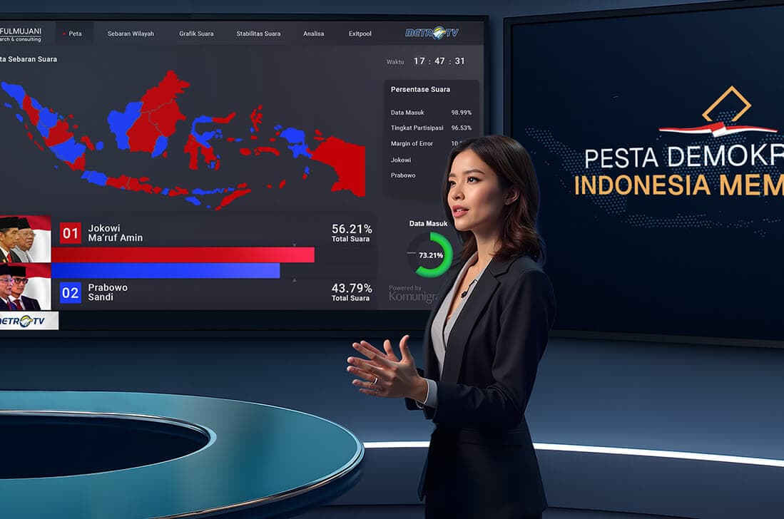 Agus Susilo — UI/UX & Website Designer - Project CaseStudy: Real-Time Quick Count Dashboard for the 2019 Indonesian Presidential Election